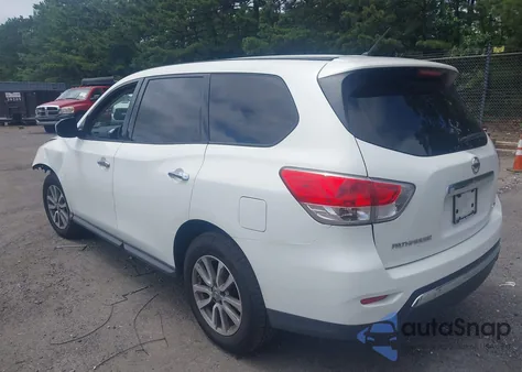 2014 Nissan Pathfinder S z USA, uszkodzony, nr VIN 5N1AR2MM1EC714952